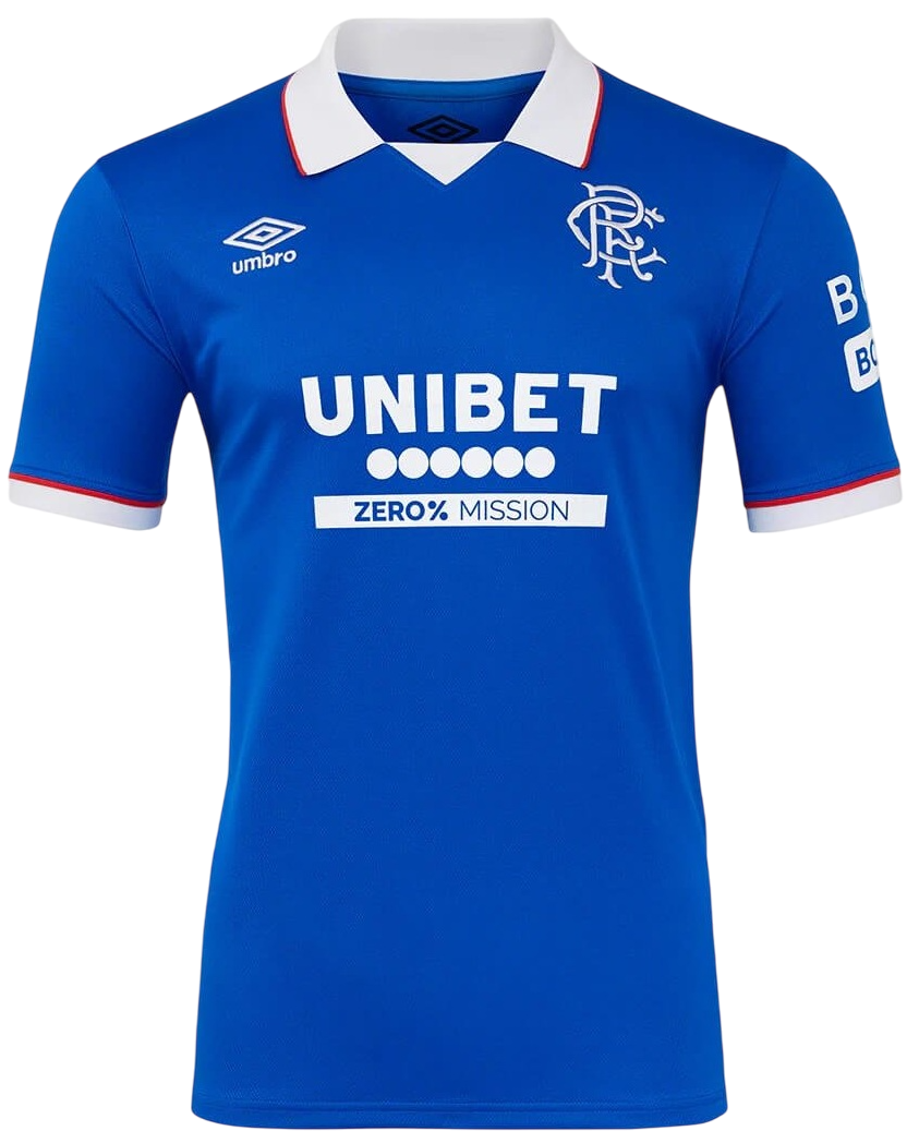 Camisa I Rangers FC 2025 2026 Umbro oficial 